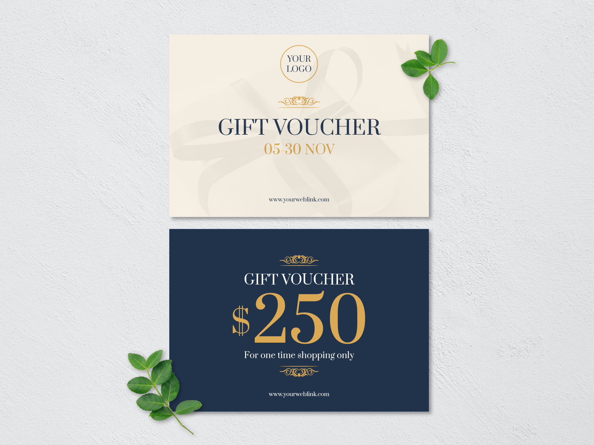 Voucher design