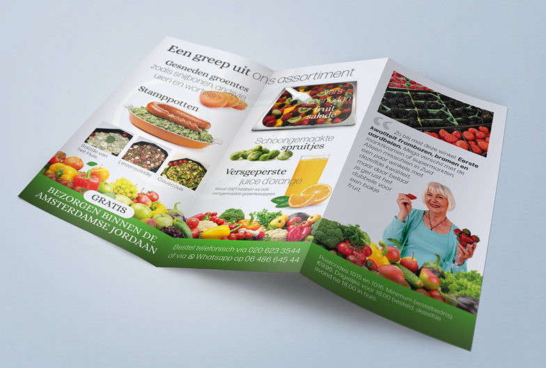 3 luik folder ontwerper
