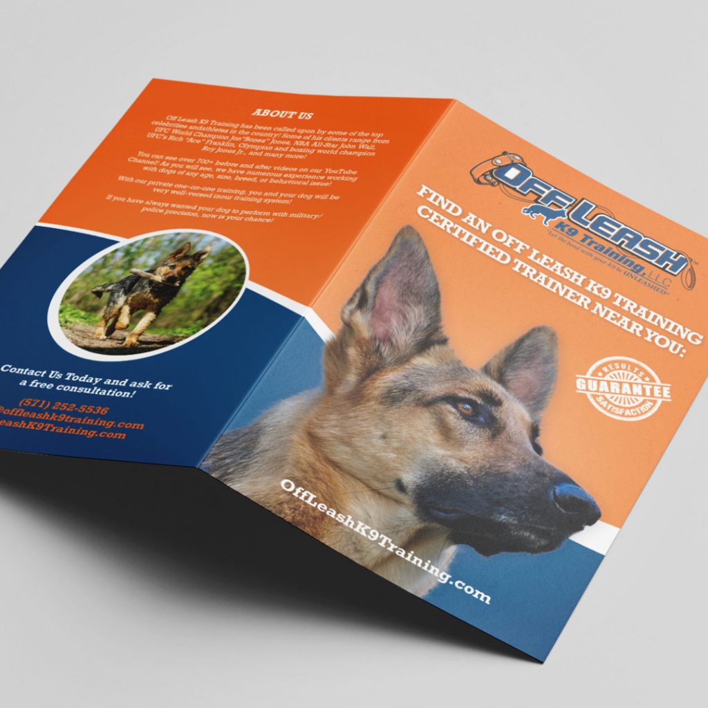 folder maken en ontwerpen door een freelance grafisch vormgever