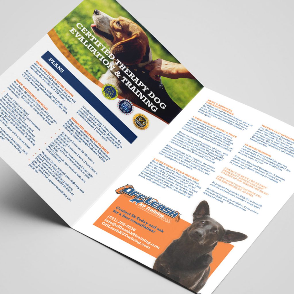 folder ontwerp door een freelance grafisch vormgever