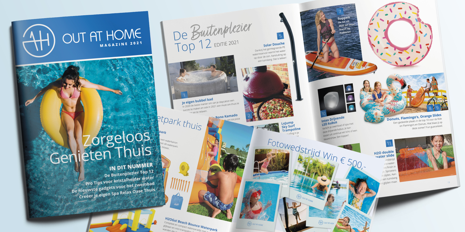 magazine ontwerpen door een professioneel grafisch vormgever